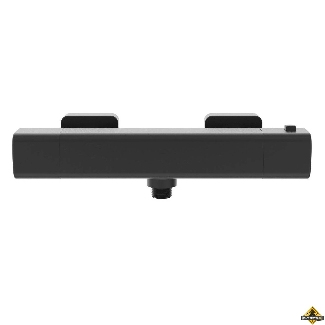 Wiesbaden Rain Thermostatische Douchemengkraan | Mat-zwart