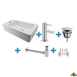 Wiesbaden One-pack Mini Rhea Fontein Rechts+Casma Zwart