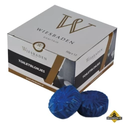 Wiesbaden Set A 12 Stuks Toiletblokjes Blauw Tbv Geberit | Blauw