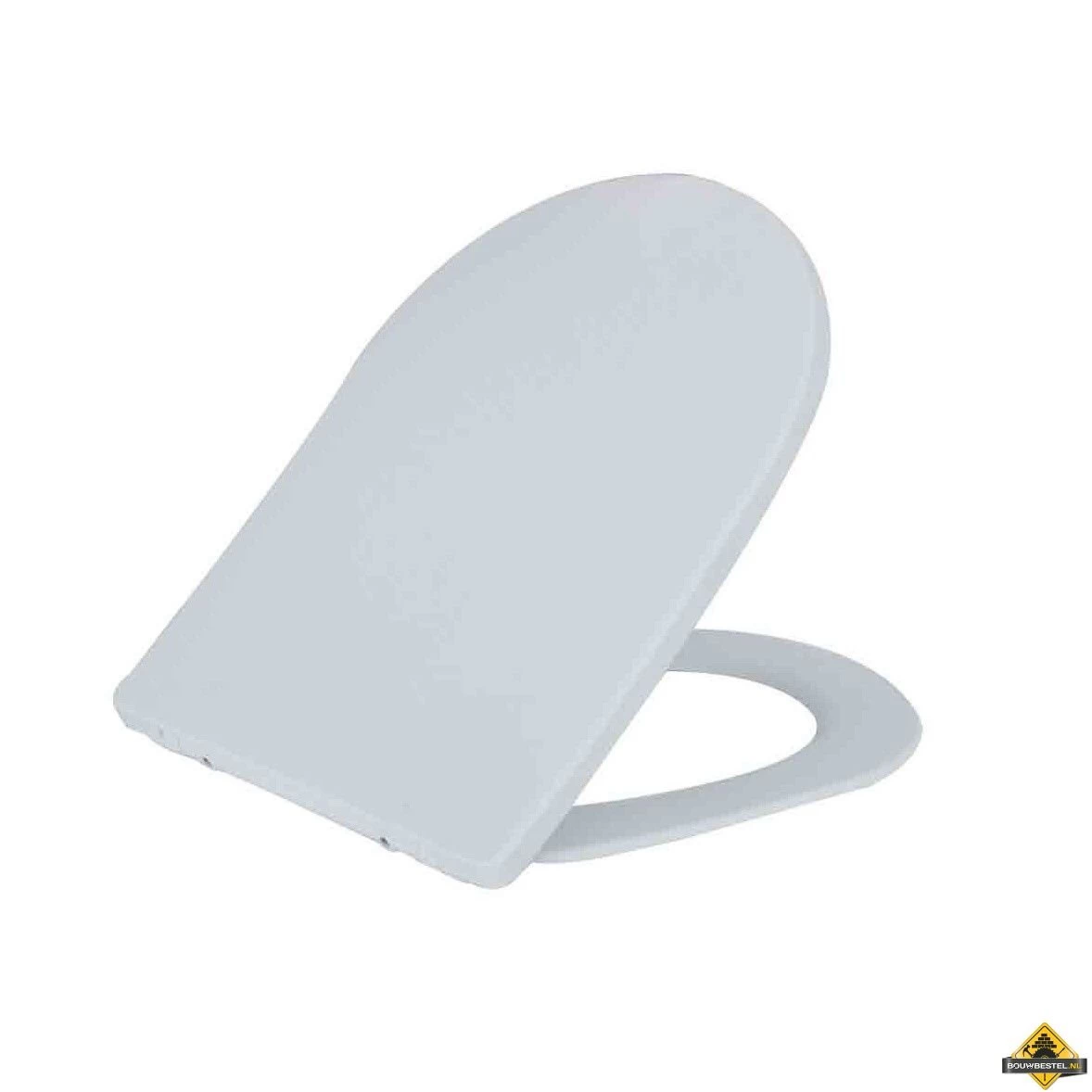 Wiesbaden Shade Slim Toiletzitting + Deksel One-touch Wit