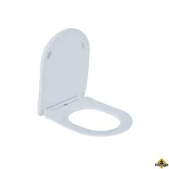 Wiesbaden Shade Slim Toiletzitting + Deksel One-touch Mat-wit