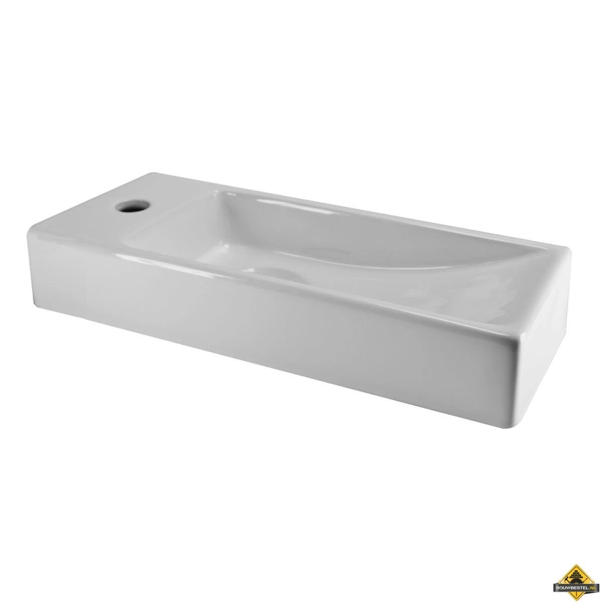 Wiesbaden Trim Mini Fontein 380x140x80mm Links - Afbeelding 2