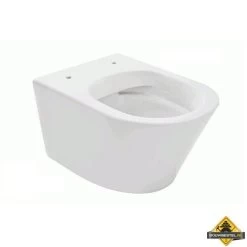 Wiesbaden Vesta Rimless Wandcloset 52cm Zonder Zitt. Mat-wit