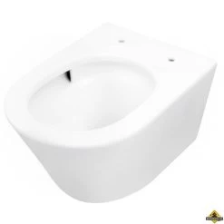 Wiesbaden Vesta Rimless Wandcloset Tornado Flush Mat Wit