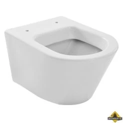 Wiesbaden Vesta Wandcloset 52cm Zonder Zitting Wit