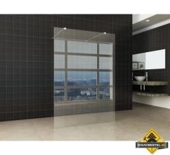 Wiesbaden Inloopdouche Vrijstaand 1400x2000 8mm NANO Glas