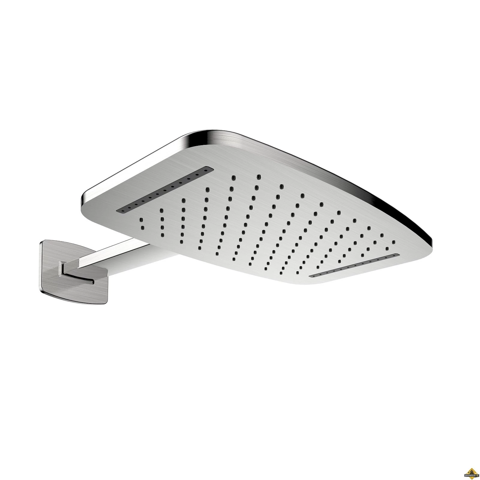 Wiesbaden Waterval Hoofddouche Met Douchearm 404x254 Chroom