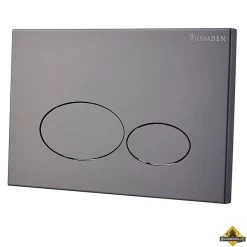 Wiesbaden X32 Metal Drukplaat Voor Inbouwreservoir Gunmetal