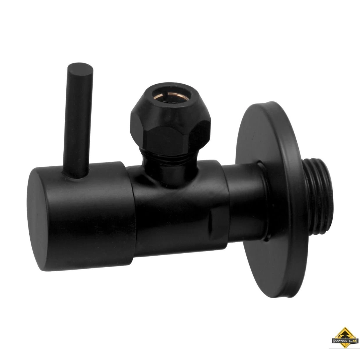 Xellanz Minimal Hoekstopkraan 1/2" X 3/8" Of Knel 10 Mm Mat Zwart