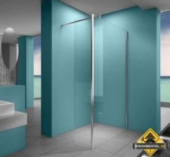 Eco Zijwand Met Hoekprofiel NANO 300x2000 8mm