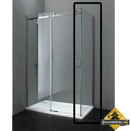 Zijwand Voor Douchecabine Met Schuifdeur 80 Cm - Afbeelding 2